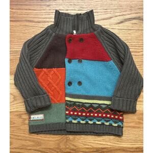 Catimini brand France Cardigan Boys sweater size 2 86 New With Tags